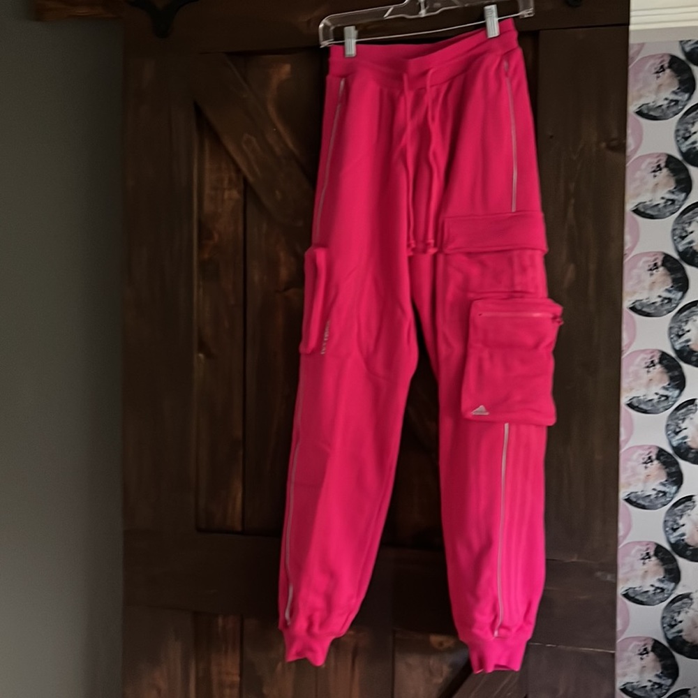 IVY PARK X ADIDAS icy drip Magenta sweatpants